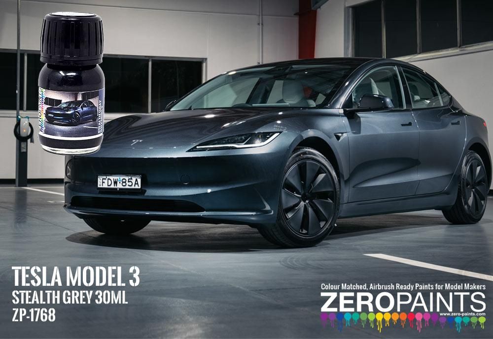 zp1768 Tesla Paints 30ml stealth gray