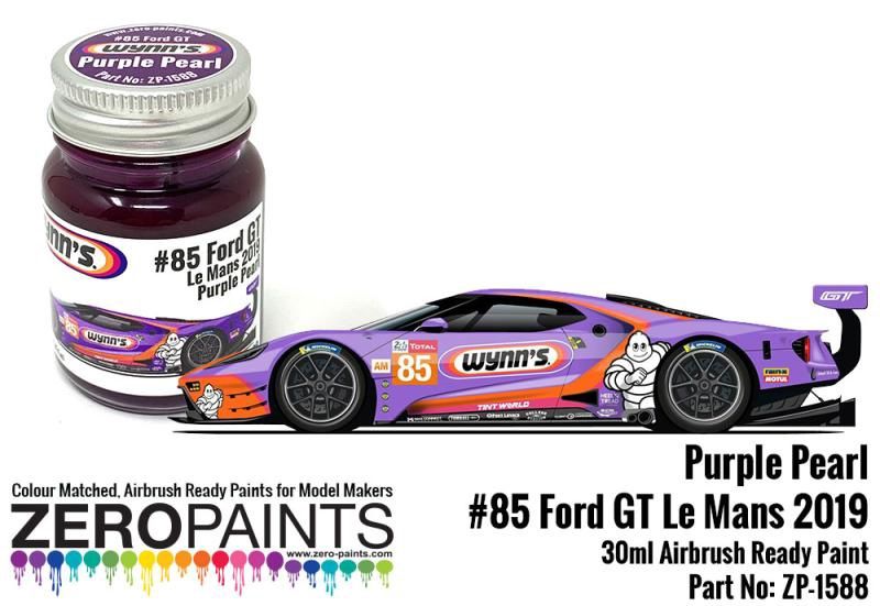 ZP1588 Wynn's/Keatings #85 Ford GT Le Mans Purple Pearl Paint 30ml