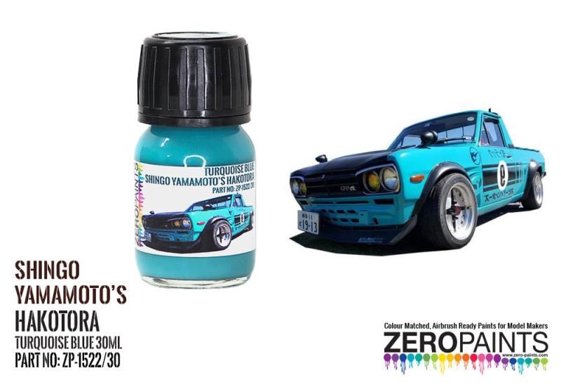 ZP1522 Turquoise Blue Paint - Shingo Yamamoto’s Hakotora 30ml