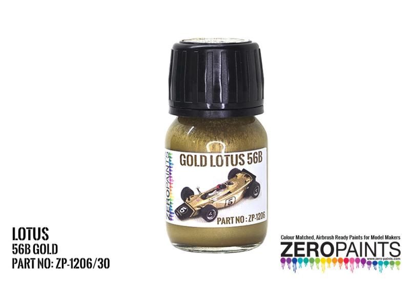ZP1206 Lotus 56B Gold Paint 30ml