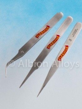 SUPER MICRO TIP TWEEZERS - SET OF 3