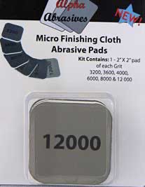 MICRO FINISHING CLOTH ABRASIVE PADS