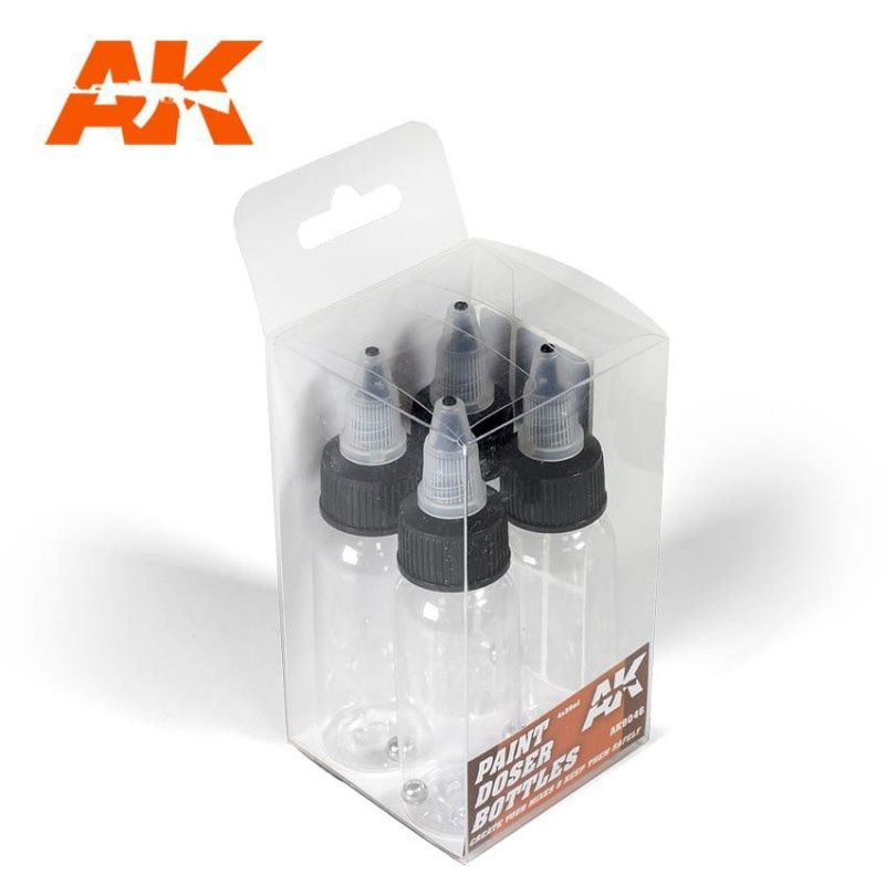 Paint doser bottles 4x30ml
