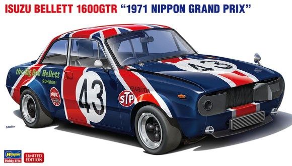1/24 isuzu bellett 1600GTR 1971 NIPPON GRAND PRIX