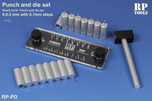 Punch and die set 0.5-2MM