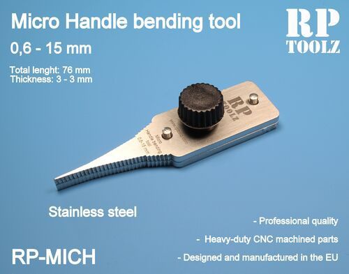 RP TOOLZ RP-MICH Micro Handle Bending Tool 0,6-15mm