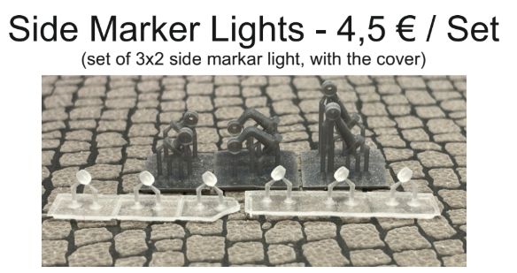Side marker lights