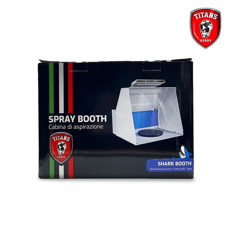 Titans spray booth shark for home painting