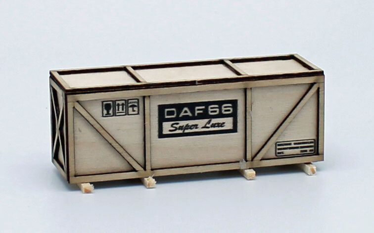 Belading transportkist DAF 66 (NL)