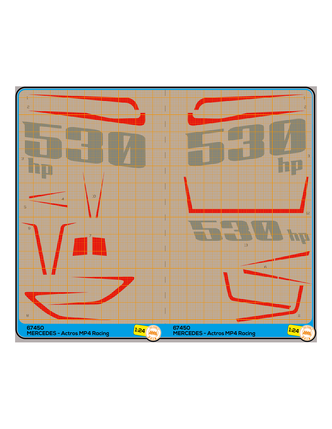 Mercedes Actros MP4 Racing Edition - M67450