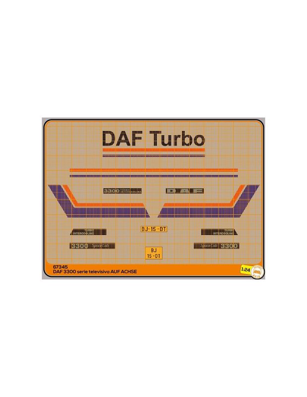 DAF 3300 Turbo AUF ACHSE - M67345