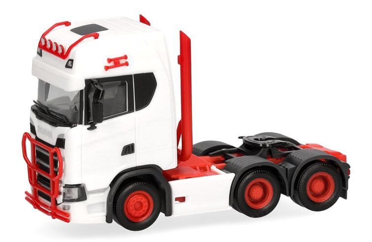 Scania CS 20 HD 3a., wit/rood