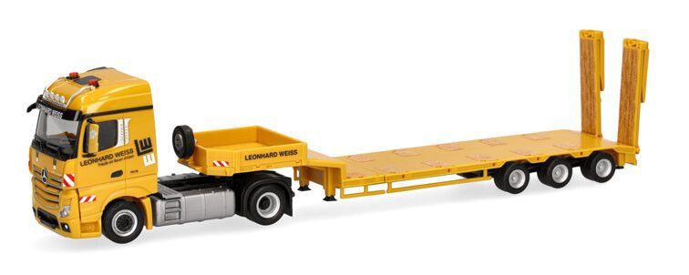 Mercedes Benz Actros S. semidieplader Leonhard Weiss