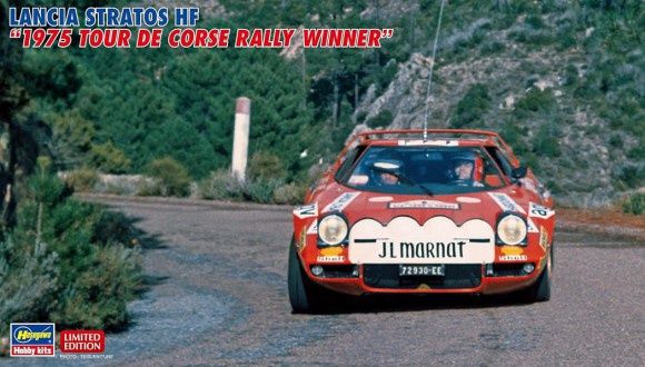 Lancia Stratos HF 1975 Tour de corse Rally winner.