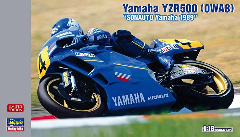 1/12 Yamaha YZR500 -0WA8- Sonauto Yamaha 1989