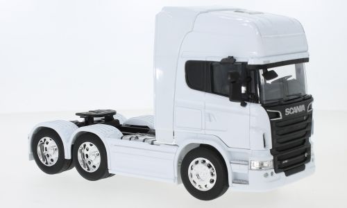 Welly, Scania R730 V8 (6x4), weiss, 1:32