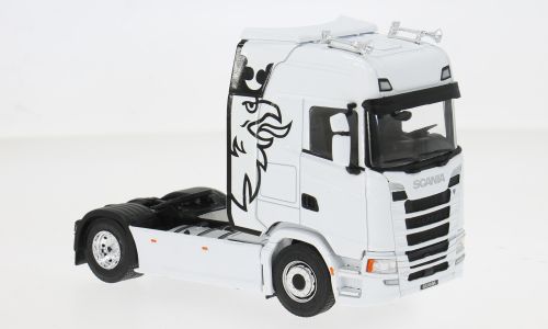 IXO, Scania S-Series, weiss/Dekor, 2020, 1:43