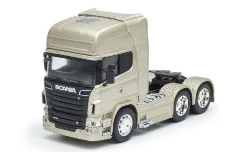 Welly, Scania R730 V8 (6x4), beige, 1:32