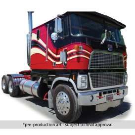 Ixo 1/43 1976 Ford CL 9000, black/red TR003