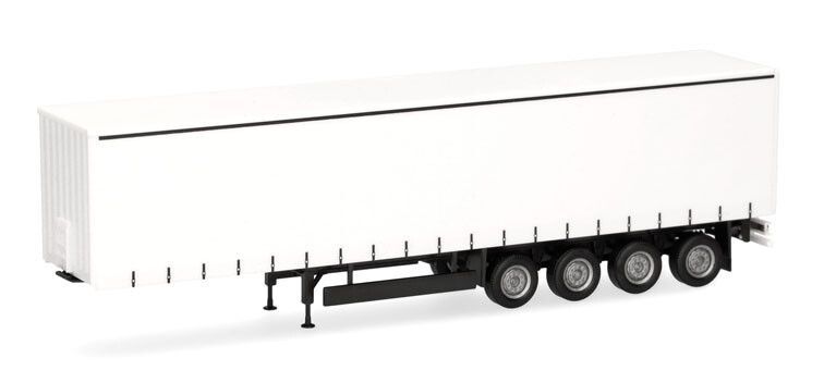 Gordijntrailer 4a, wit