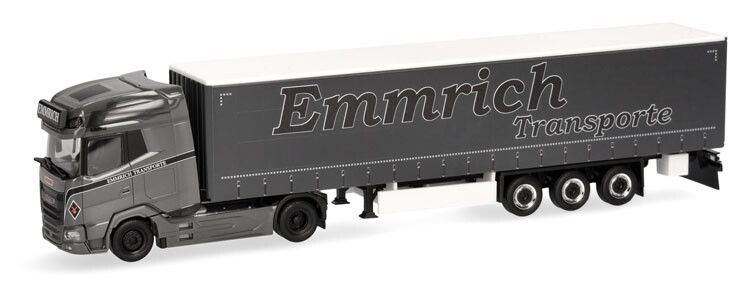 DAF XG+ gordijntailer Emmrich Transporte