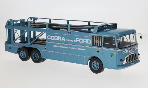 IXO, Fiat Bartoletti 306/2 racetransporter, blauw, 1956, 1:43