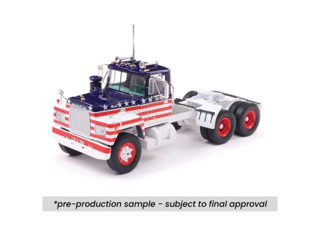 1/43 1966 Mack R Series, red/blue