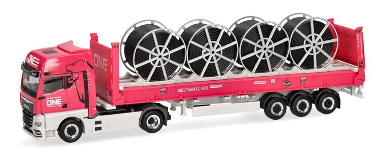 MAN eTGX container oplegger ONE
