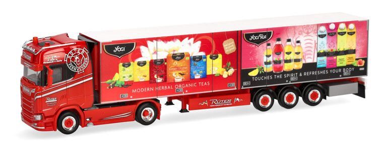 Scania CS 20 HD koeltrailer Rüter / Yogi
