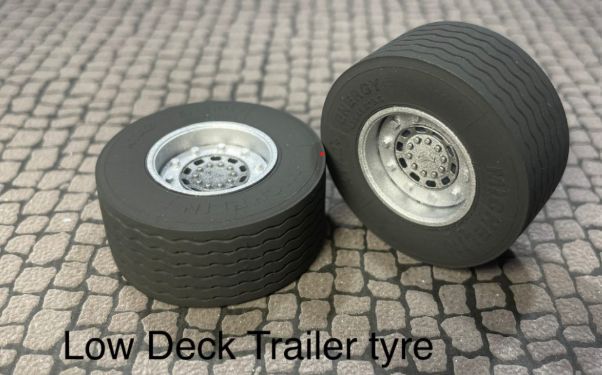 TT-02 Low deck trailer tyres set