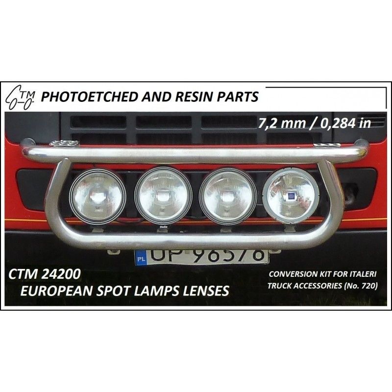 CTM 24200 European spot lamps lenses