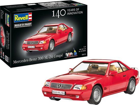 05615 Mercedes-Benz 300 SL-24 Coupé - 140 Years MB - Duitse Auto - Geschenkset Plastic