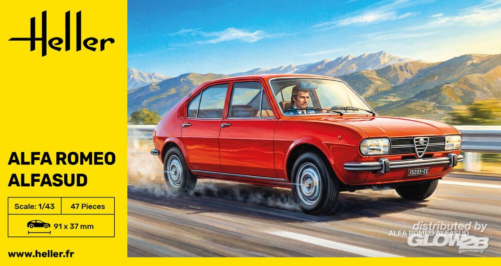 Heller: Alfa Romeo Alfasud in 1:43