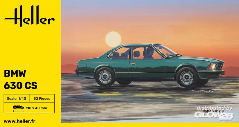 Heller: BMW 630 CS in 1:43