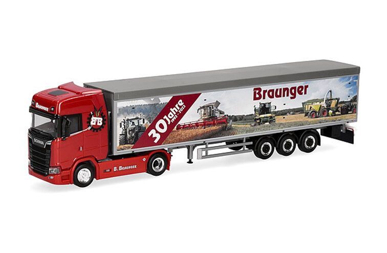 Scania CS 20 HD schuifvloeroplegger Braunger