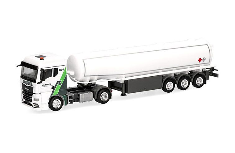 MAN TGX GM benzinetank oplegger Kloiber