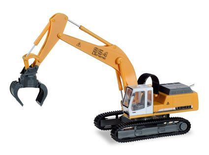 Liebherr R 954 Litronic + greifer