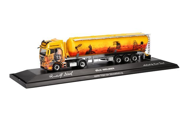 MAN TGX GX Silo-Sz. Melmer / Rudolf Diesel