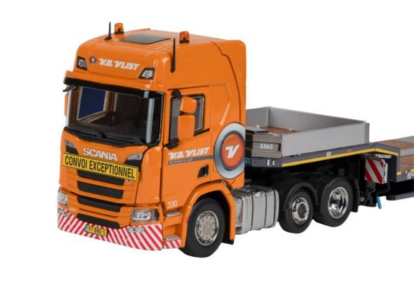 IMC SCANIA Série R High Roof 6x2 avec porte engins NOOTEBOOM 4 Essieux - VAN DER VLIST