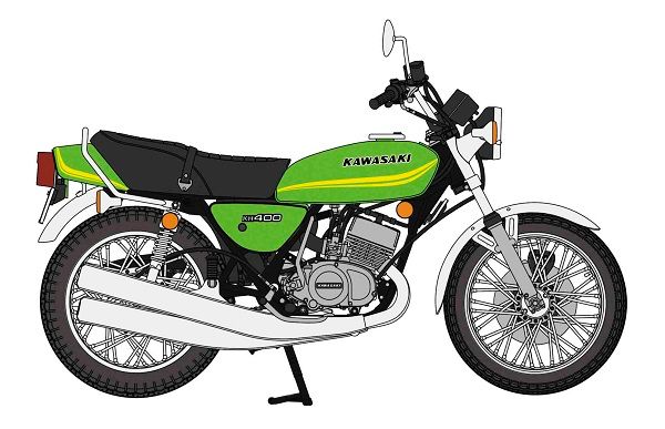 1/12 Kawasaki kh400-a05