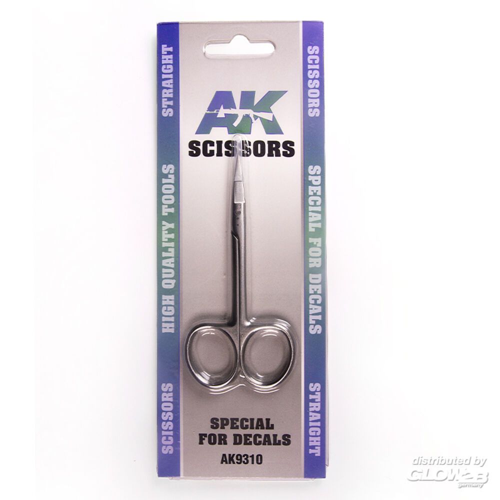 SCISSORS STRAIGHT. (SPECIAL DECALS AND PAPER)