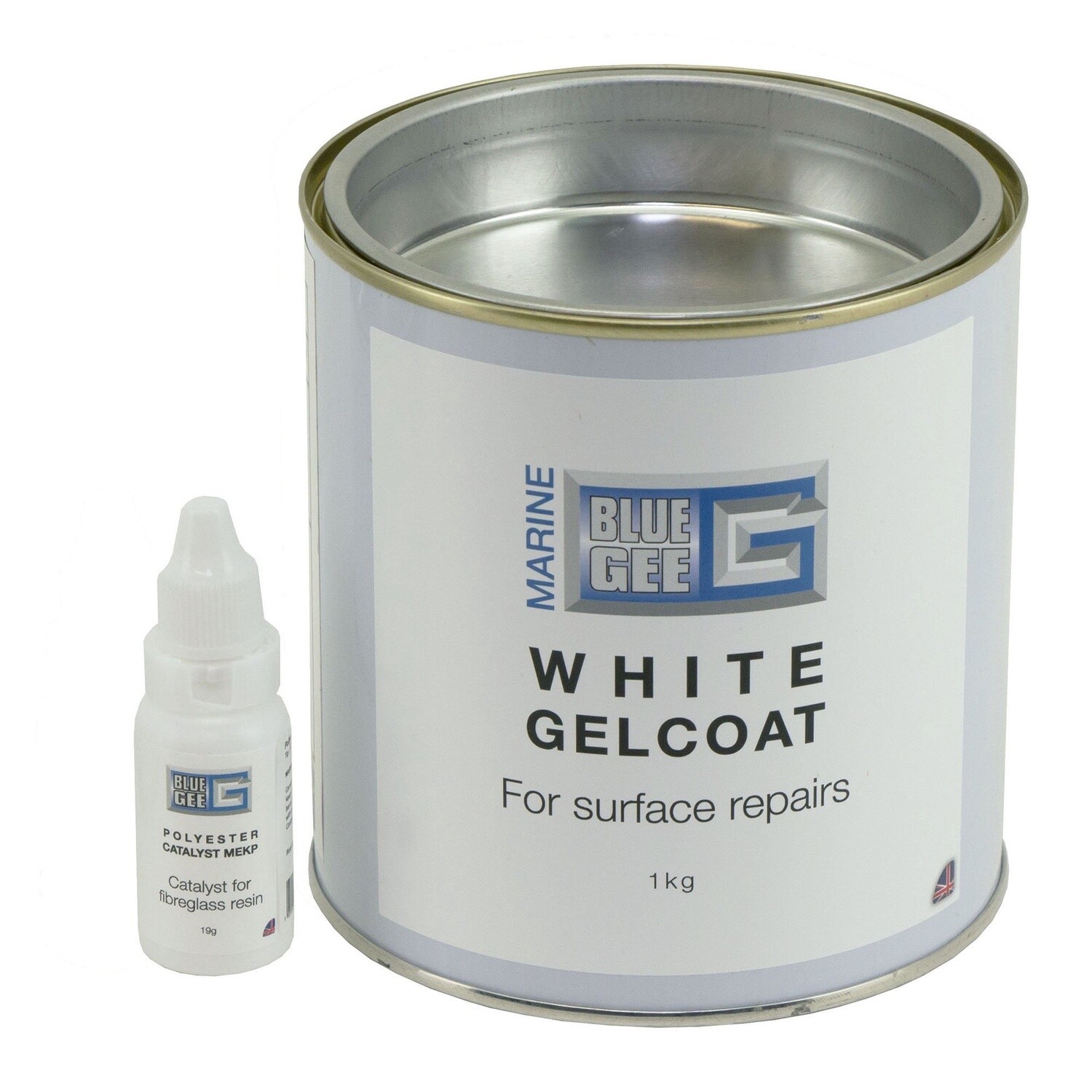 Gelcoat and Catalyst, Size: 0.25kg, Colour: Clear