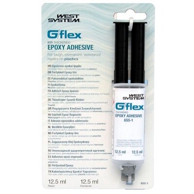 G/Flex 655-1 Epoxy Adhesive 25ml Syringe