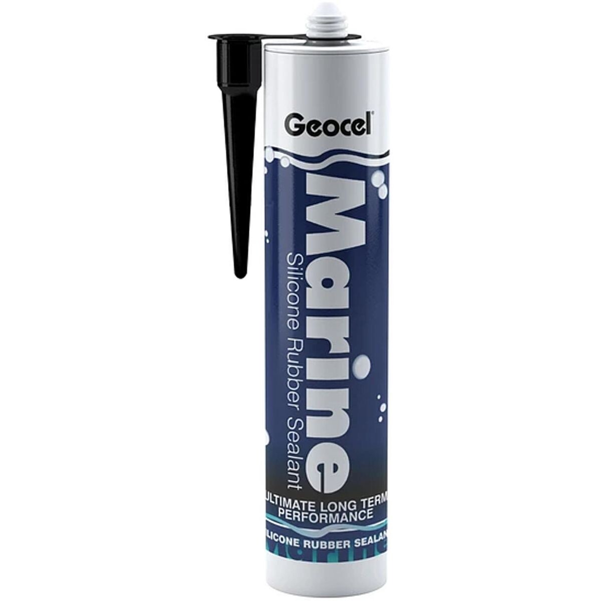 Geocel Marine Silicone, Size: 310ml, Colour: Black