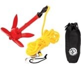 SUP Anchor Kit - 1.5lbs - 15ft Rope &amp; Bag