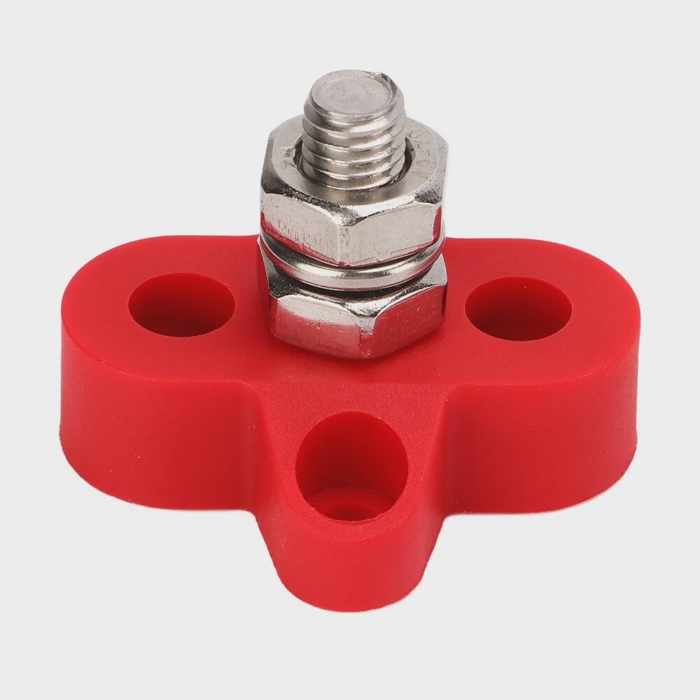 Power Distribution Post 150 Amp POSITIVE M8 STUD SINGLE POINT