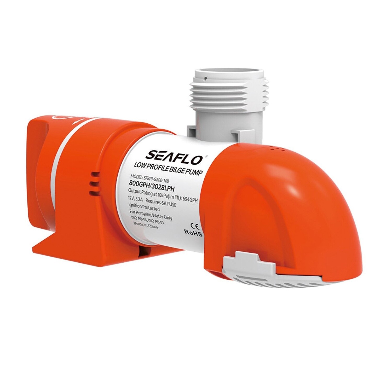 Low Profile Automatic Bilge Pumps 12V 800 GPH / 3028 LPH