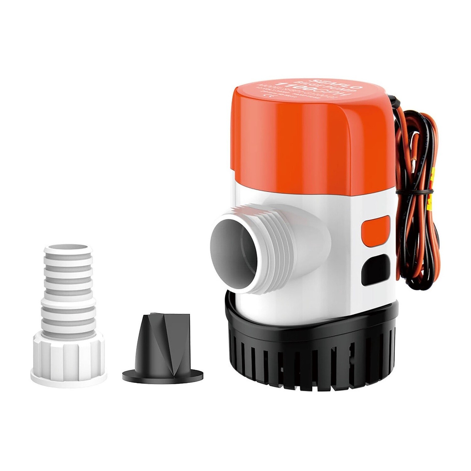 Timer Sensing Auto Bilge Pump 13B Series 12V, Gallons/Litres per Hour: 600 GPH / 2271 LPH