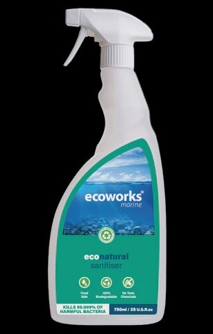 Ecoworks Natural Surface Sanitiser. 750 ml