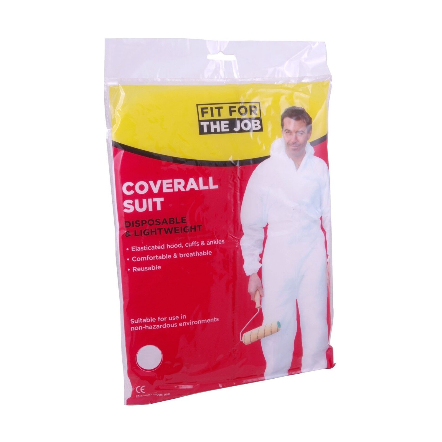 Disposable Coverall, Size: L